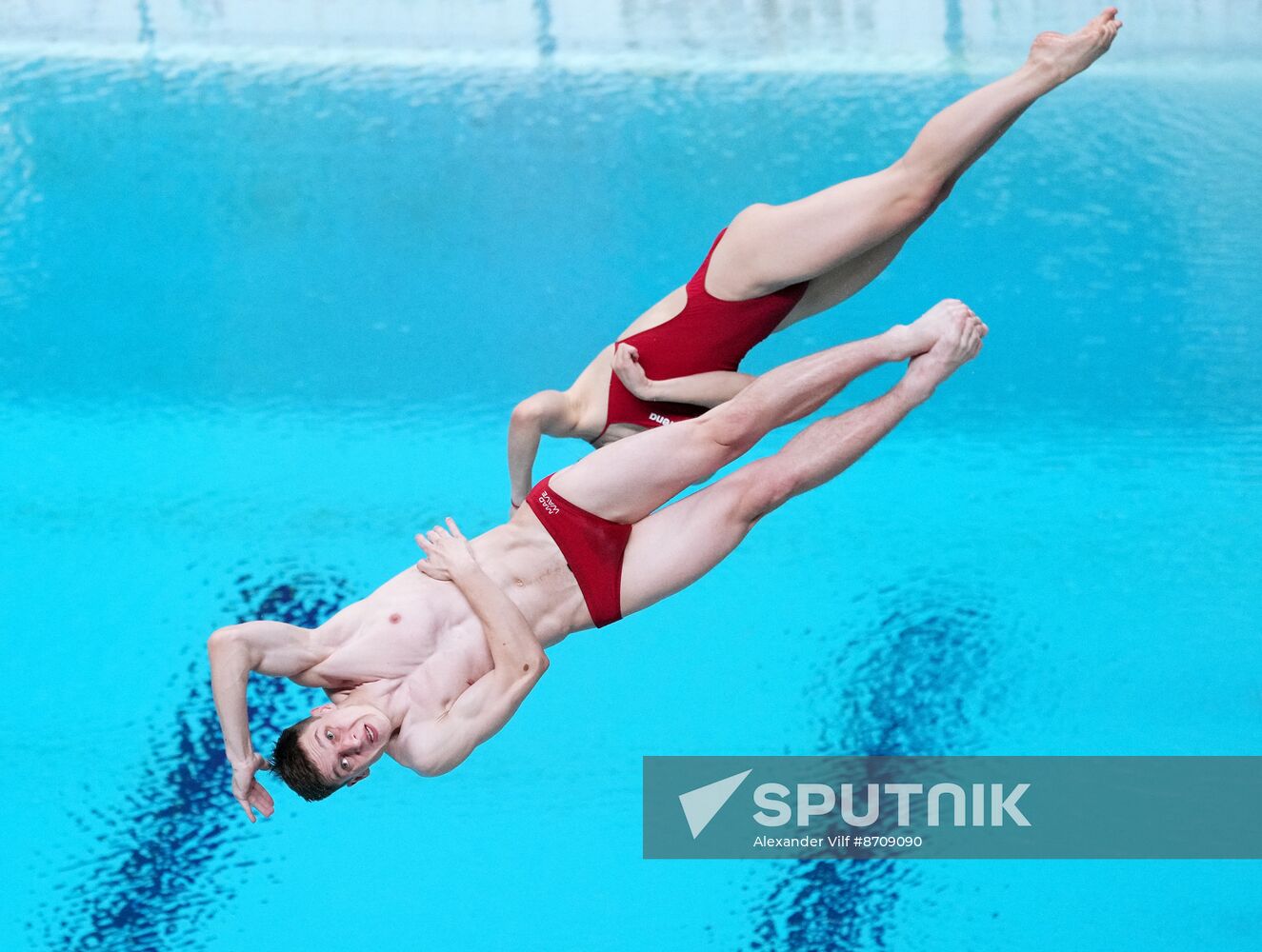 Russia BRICS Sports Games Diving Springboard 3m Synchronized Jumps Mixed