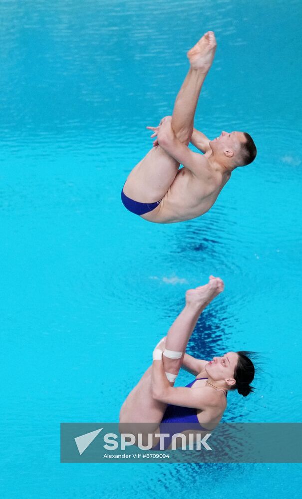 Russia BRICS Sports Games Diving Springboard 3m Synchronized Jumps Mixed