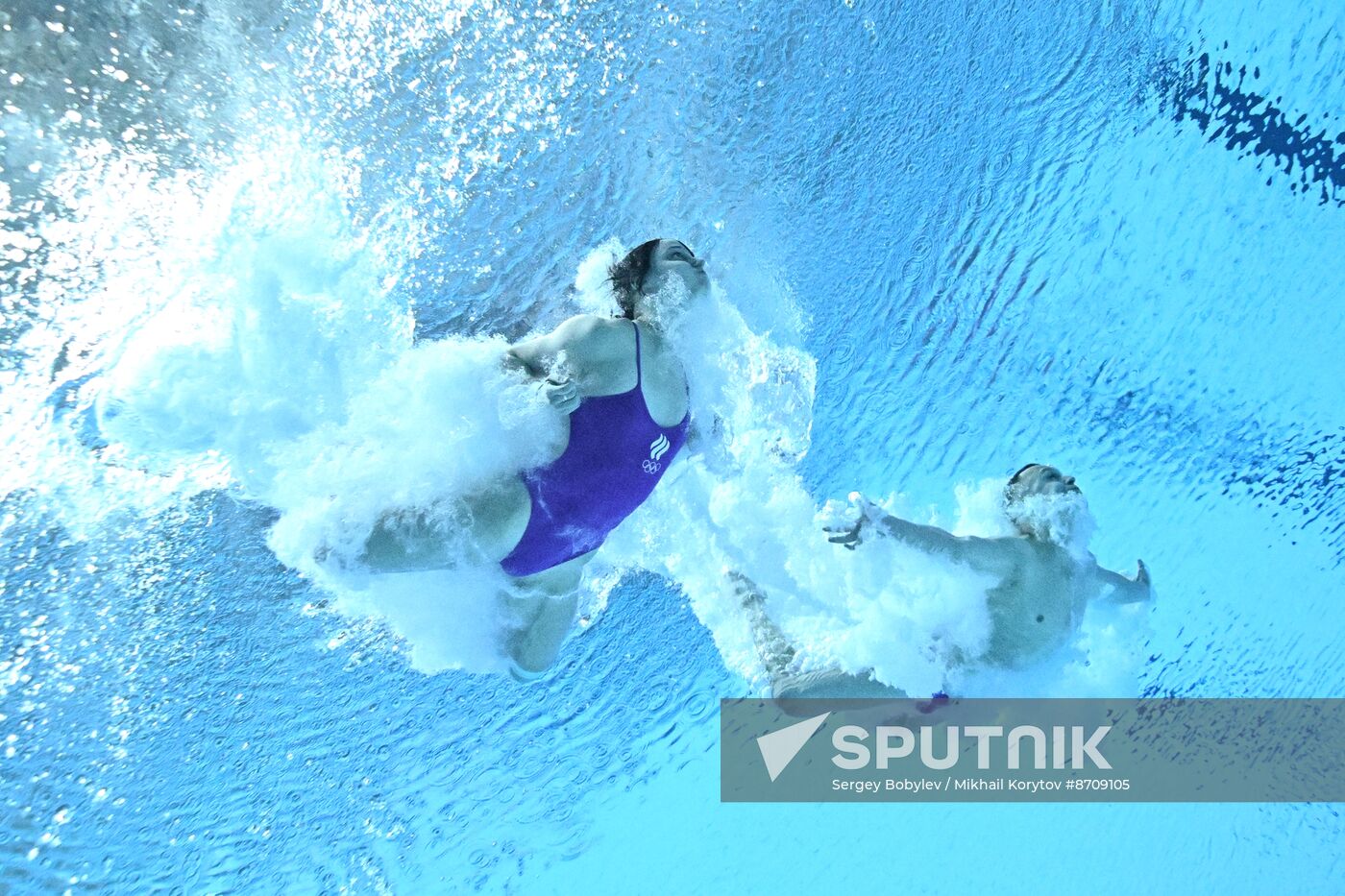 Russia BRICS Sports Games Diving Springboard 3m Synchronized Jumps Mixed