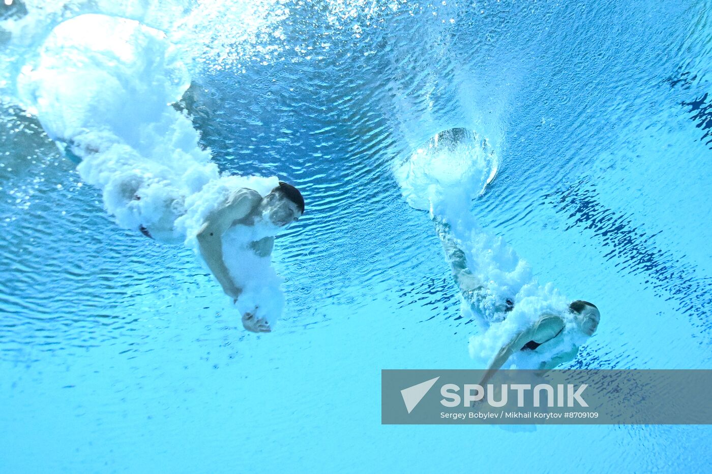 Russia BRICS Sports Games Diving Springboard 3m Synchronized Jumps Mixed