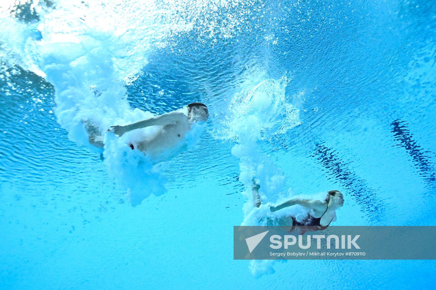 Russia BRICS Sports Games Diving Springboard 3m Synchronized Jumps Mixed