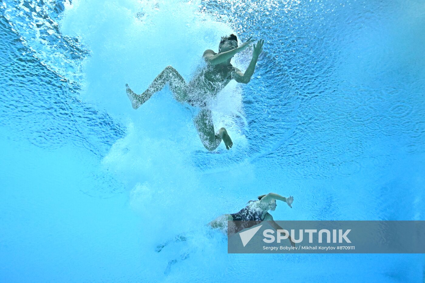 Russia BRICS Sports Games Diving Springboard 3m Synchronized Jumps Mixed