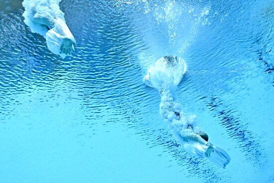 Russia BRICS Sports Games Diving Springboard 3m Synchronized Jumps Mixed