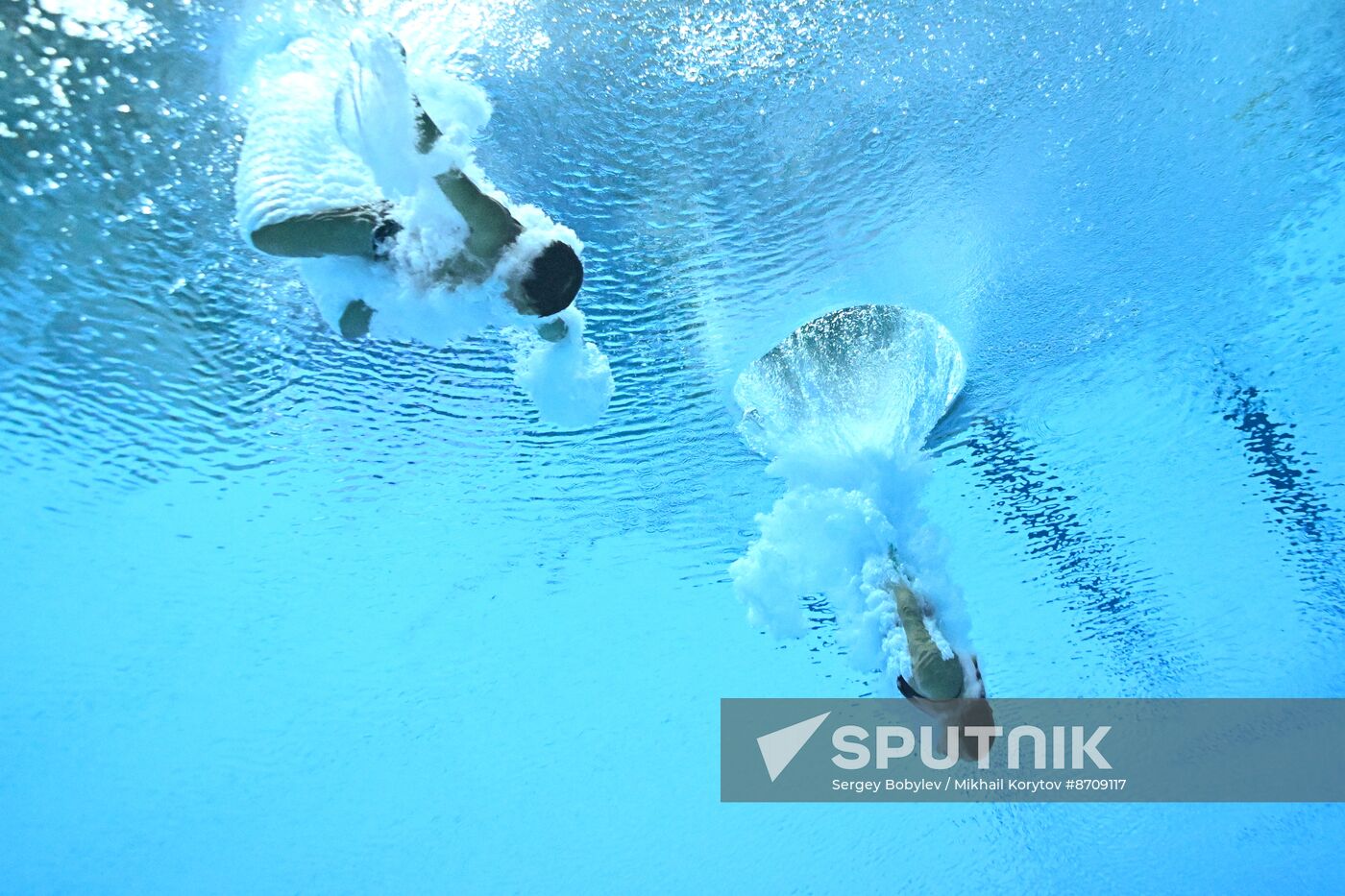 Russia BRICS Sports Games Diving Springboard 3m Synchronized Jumps Mixed