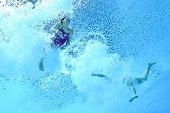 Russia BRICS Sports Games Diving Springboard 3m Synchronized Jumps Mixed