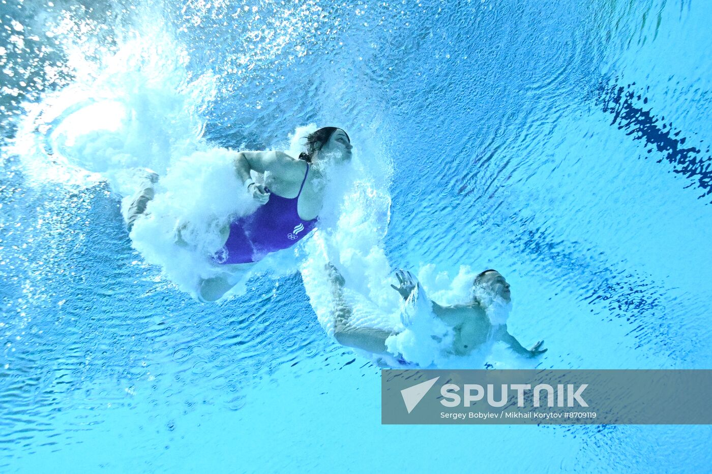 Russia BRICS Sports Games Diving Springboard 3m Synchronized Jumps Mixed
