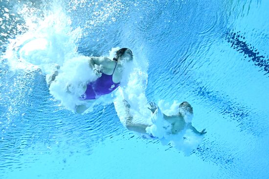 Russia BRICS Sports Games Diving Springboard 3m Synchronized Jumps Mixed