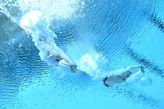 Russia BRICS Sports Games Diving Springboard 3m Synchronized Jumps Mixed