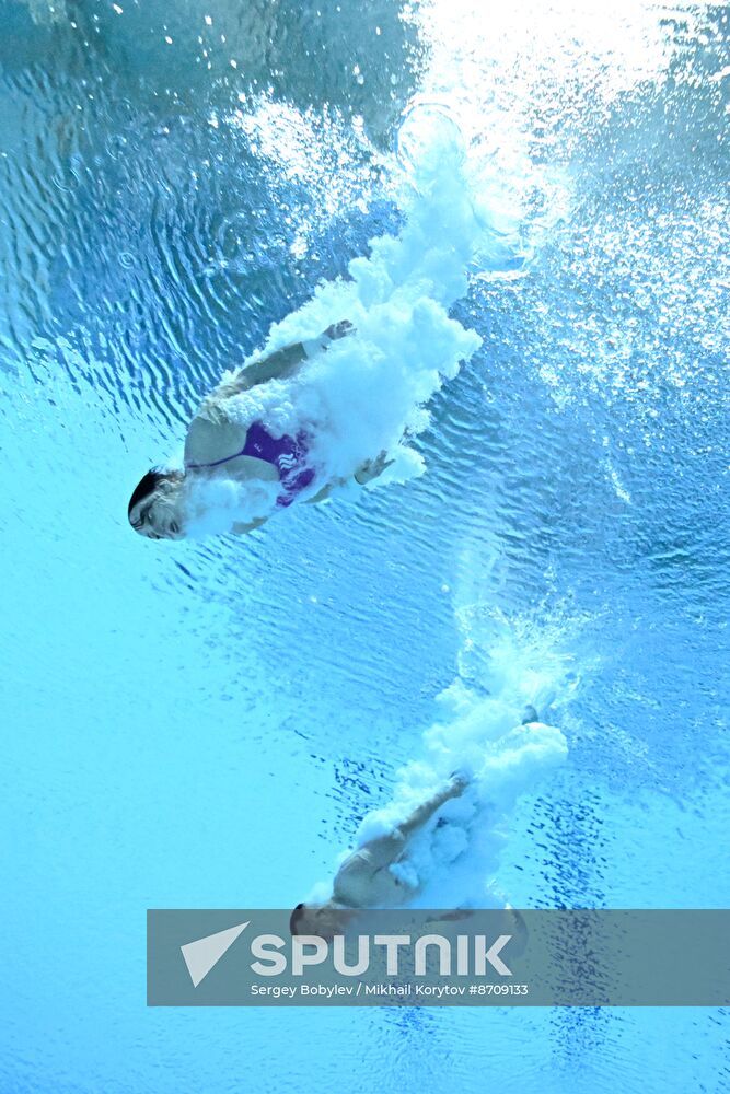 Russia BRICS Sports Games Diving Springboard 3m Synchronized Jumps Mixed