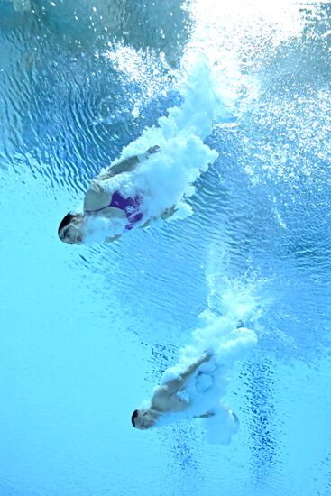 Russia BRICS Sports Games Diving Springboard 3m Synchronized Jumps Mixed
