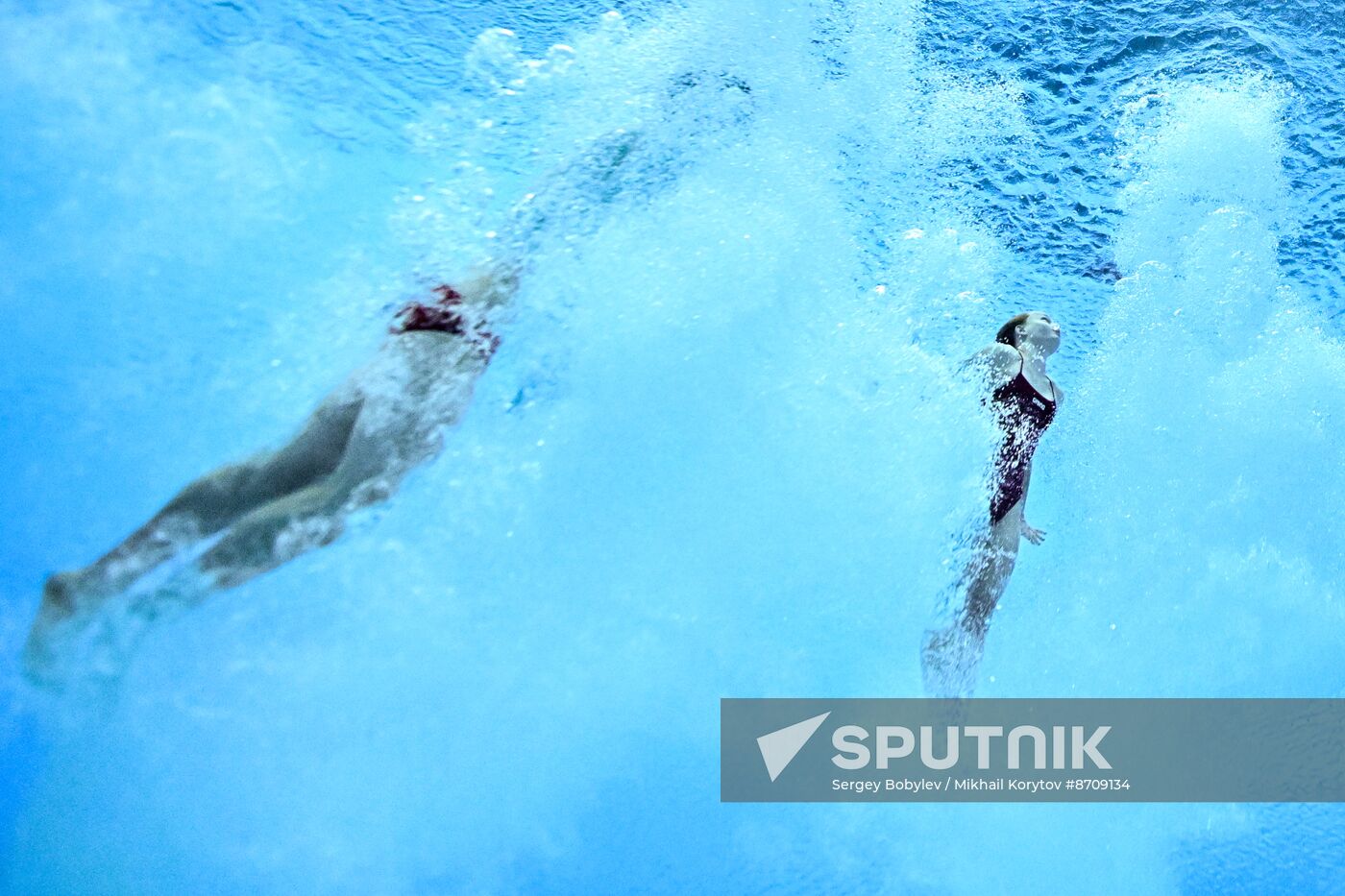 Russia BRICS Sports Games Diving Springboard 3m Synchronized Jumps Mixed