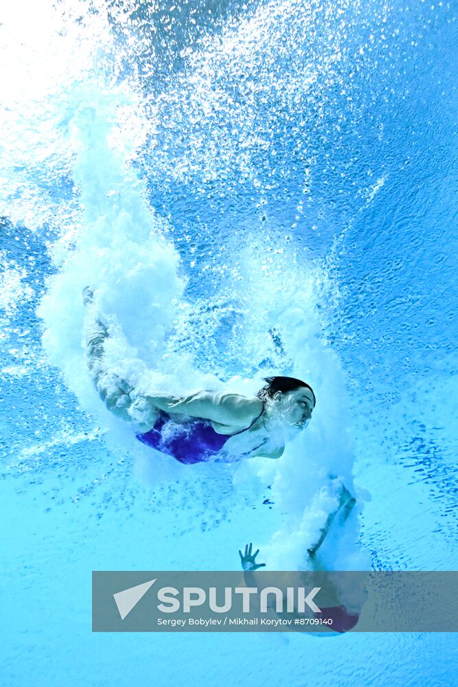 Russia BRICS Sports Games Diving Springboard 3m Synchronized Jumps Mixed