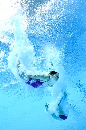 Russia BRICS Sports Games Diving Springboard 3m Synchronized Jumps Mixed