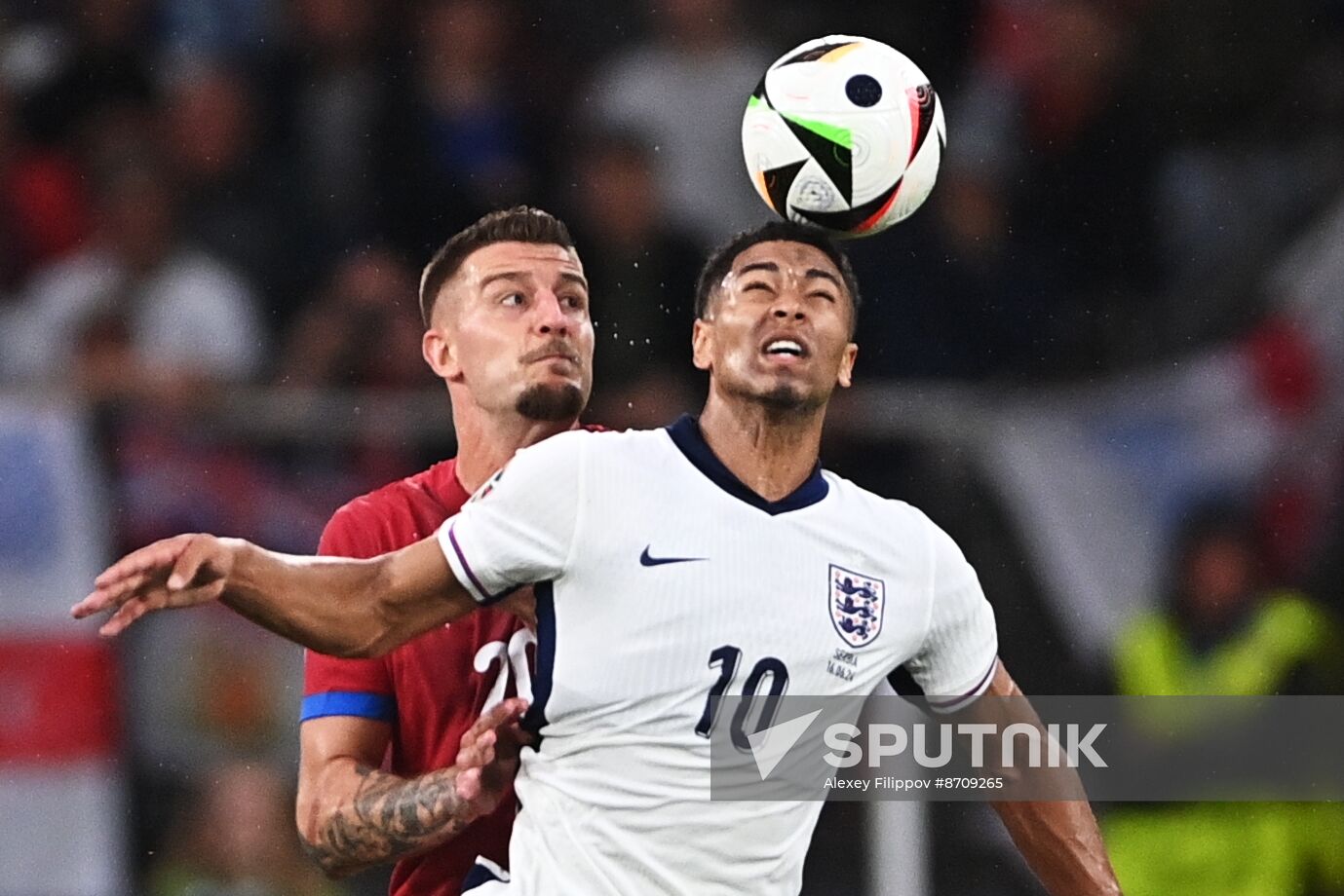 Russia Soccer Euro 2024 Serbia - England