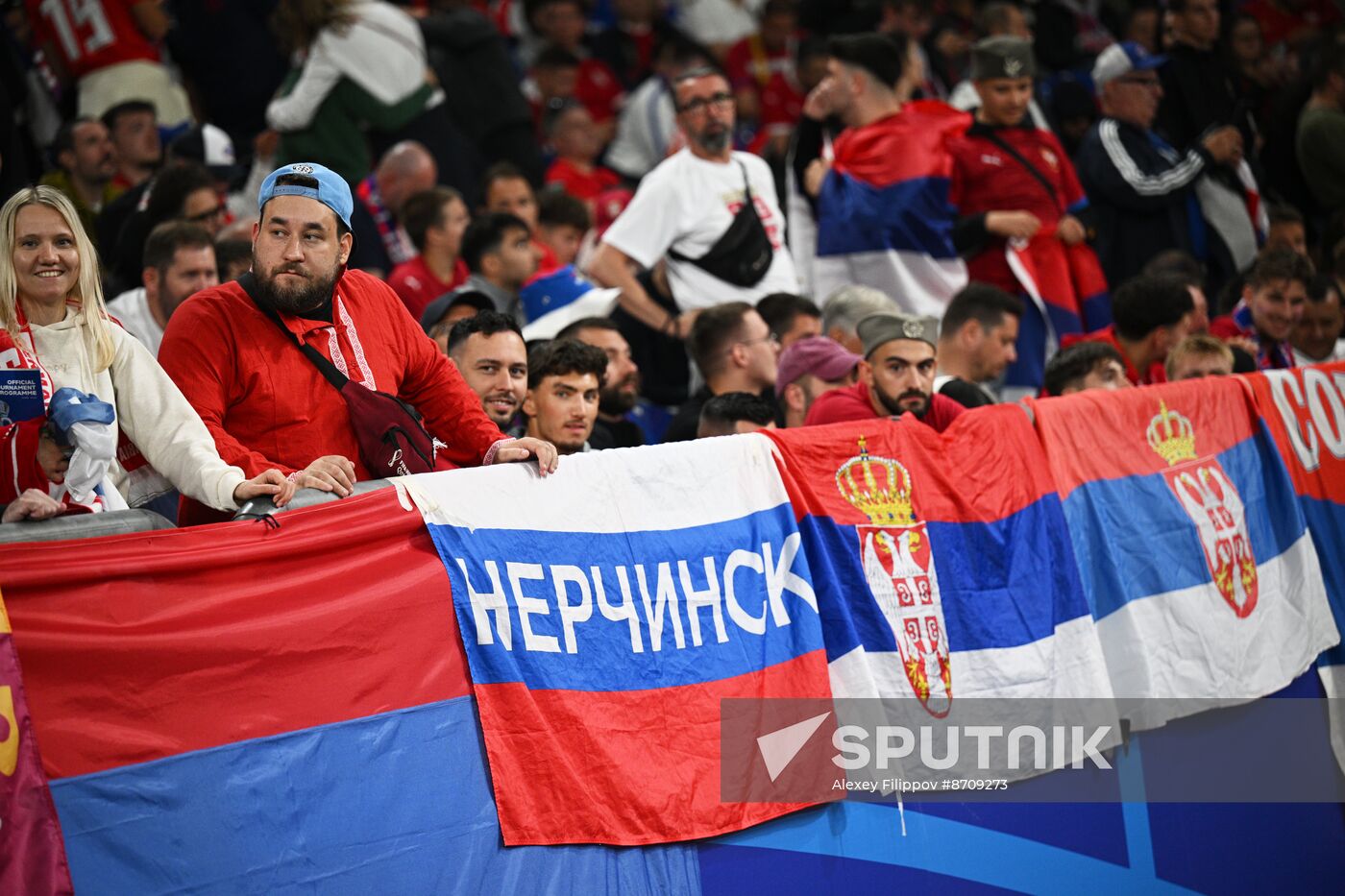 Russia Soccer Euro 2024 Serbia - England