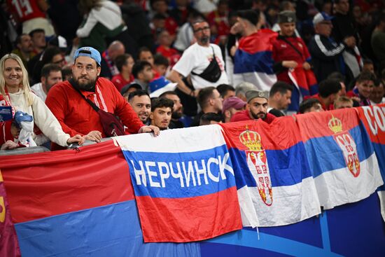 Russia Soccer Euro 2024 Serbia - England