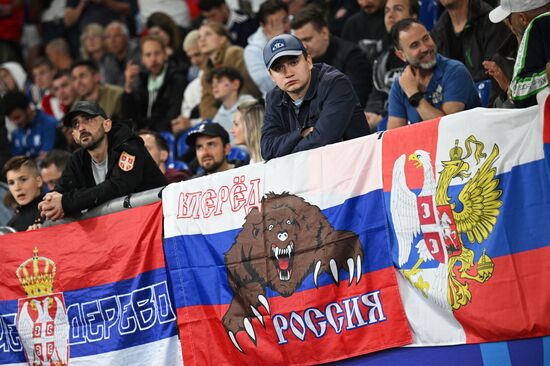 Russia Soccer Euro 2024 Serbia - England