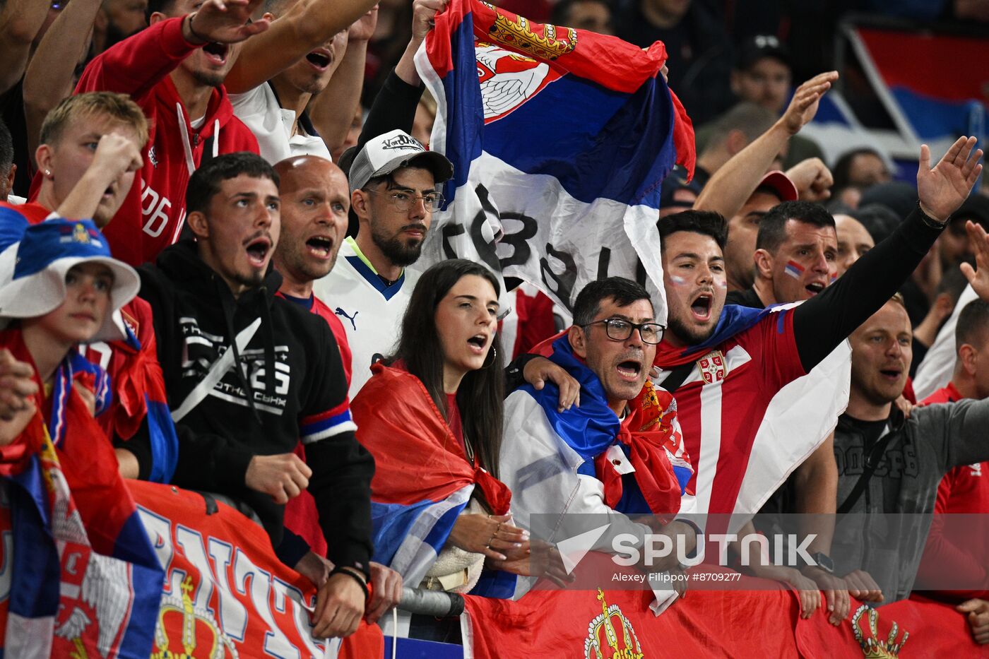 Russia Soccer Euro 2024 Serbia - England