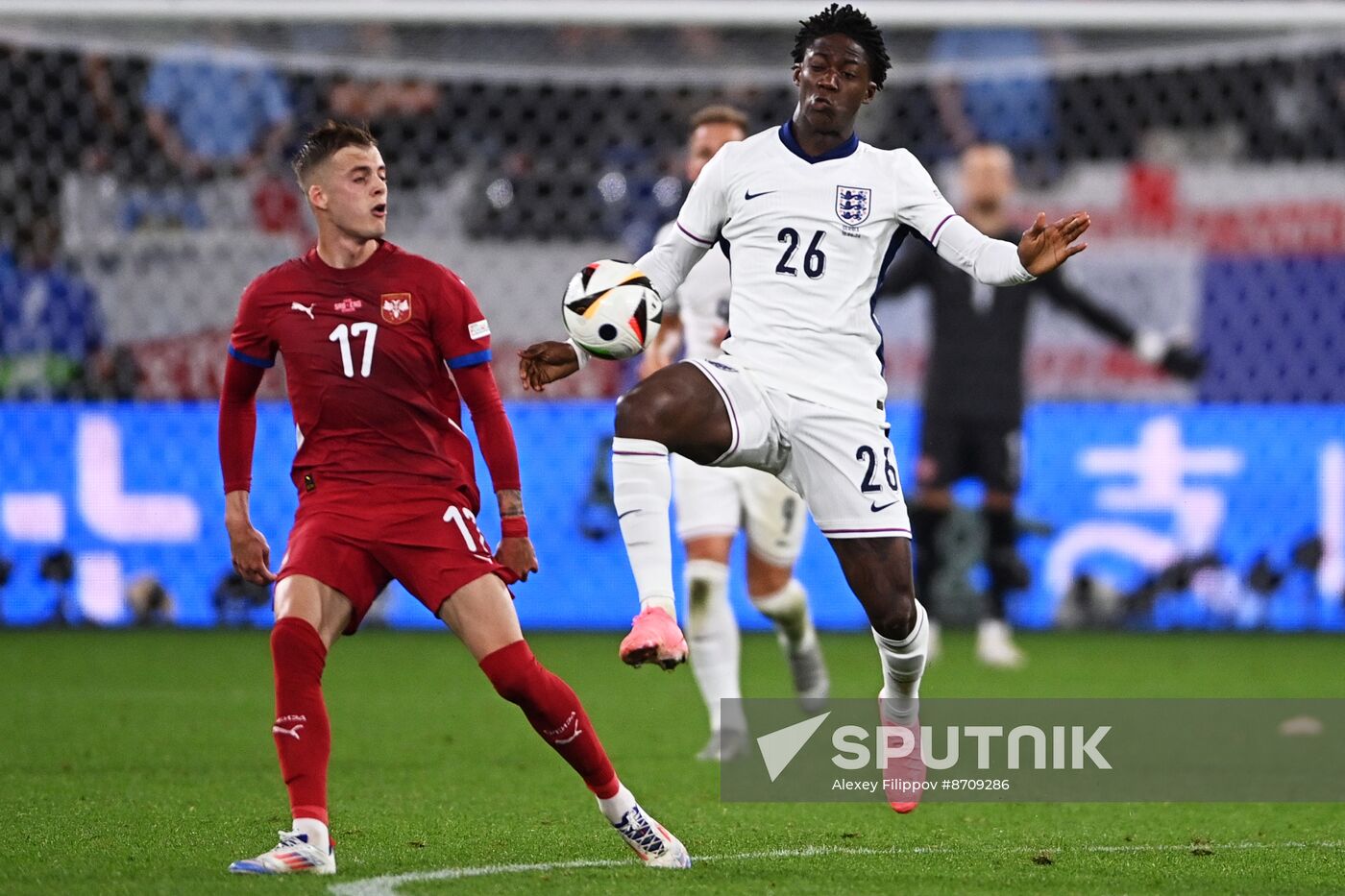 Russia Soccer Euro 2024 Serbia - England