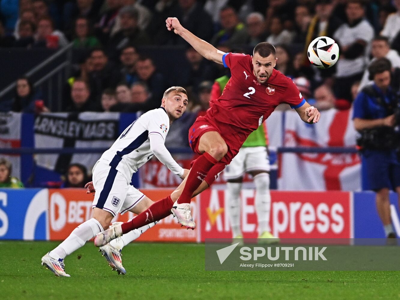 Russia Soccer Euro 2024 Serbia - England