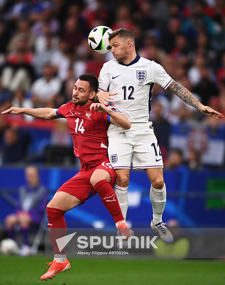 Russia Soccer Euro 2024 Serbia - England