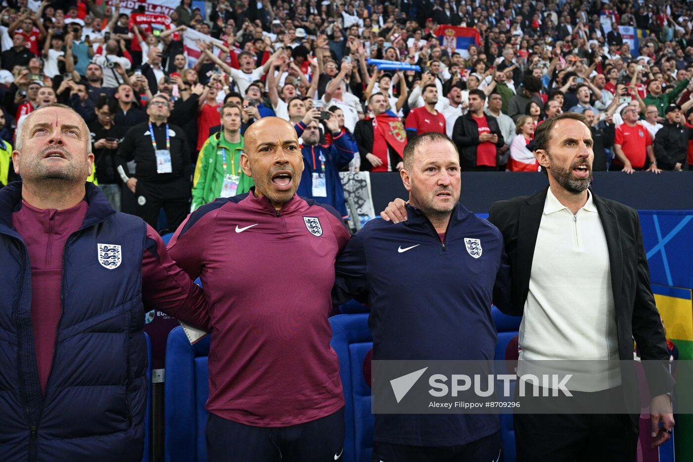 Russia Soccer Euro 2024 Serbia - England