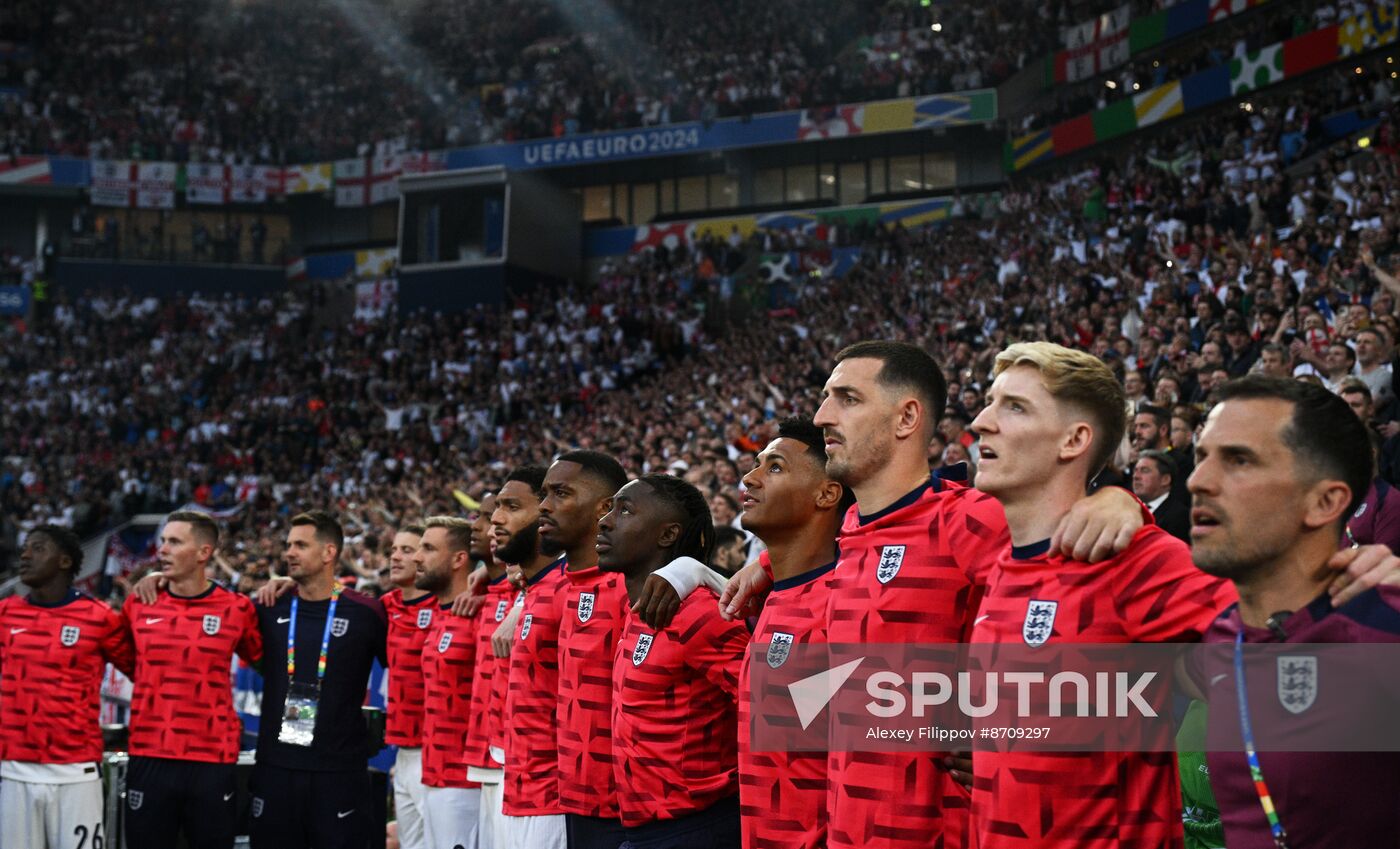 Russia Soccer Euro 2024 Serbia - England