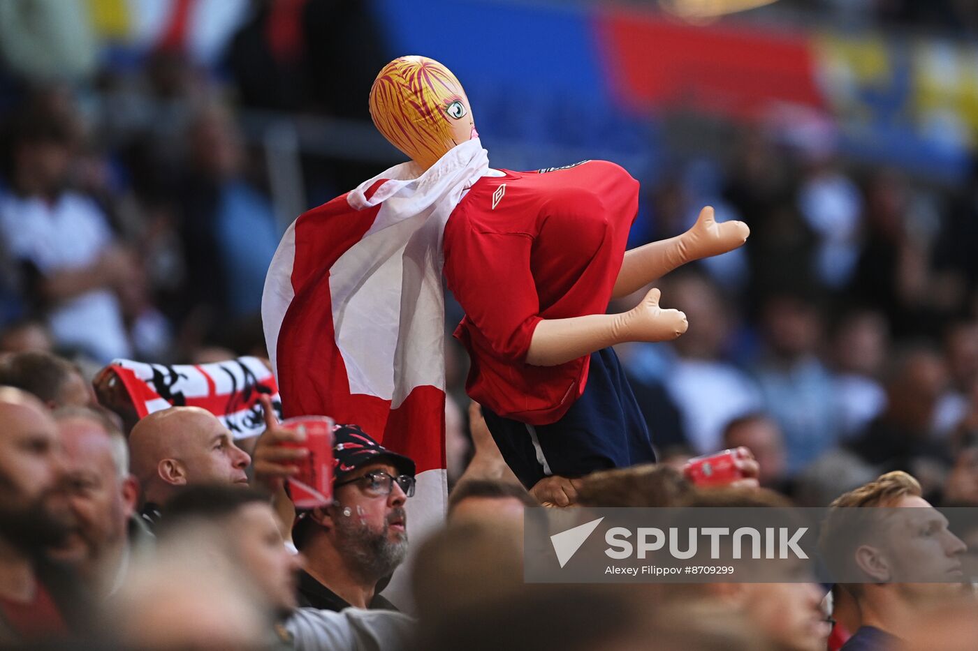 Russia Soccer Euro 2024 Serbia - England