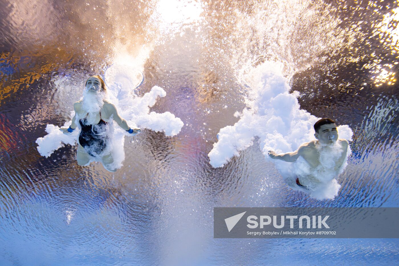 Russia BRICS Sports Diving Tower 10m Synchro Mixed