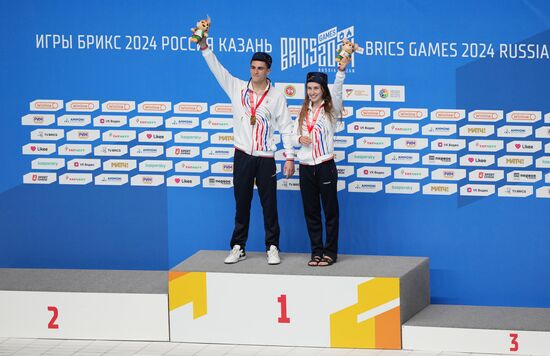 Russia BRICS Sports Diving Tower 10m Synchro Mixed