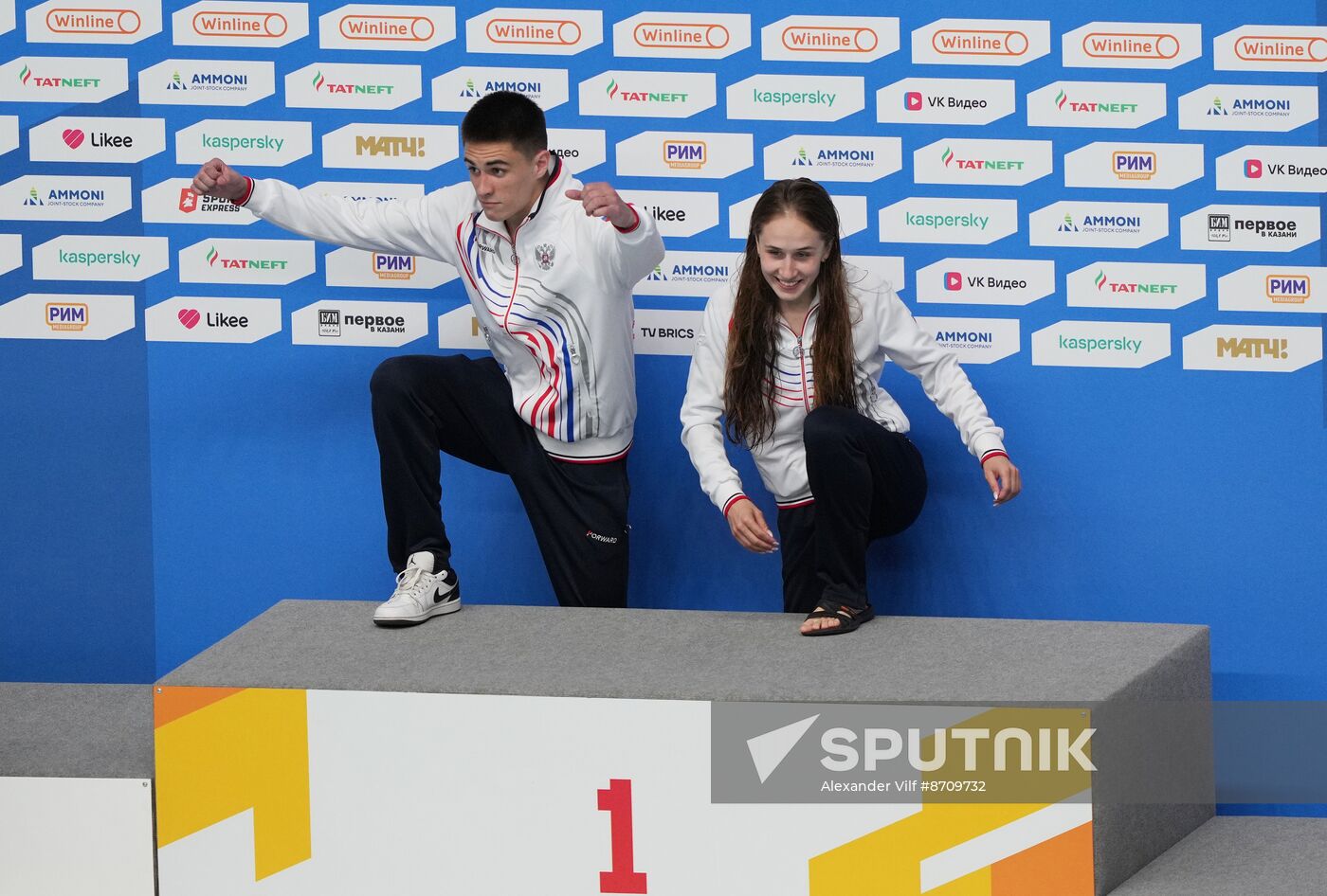 Russia BRICS Sports Diving Tower 10m Synchro Mixed