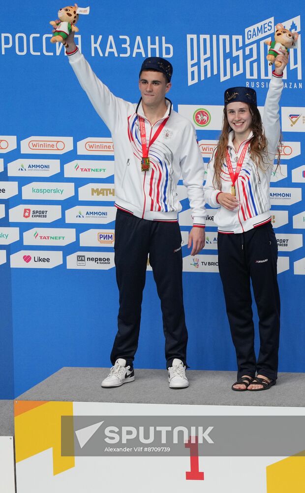 Russia BRICS Sports Diving Tower 10m Synchro Mixed