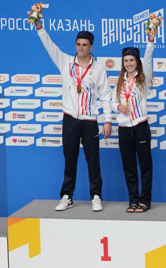 Russia BRICS Sports Diving Tower 10m Synchro Mixed