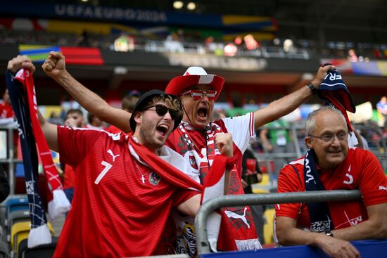 Russia Soccer Euro 2024 Austria - France