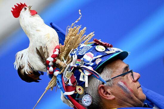 Russia Soccer Euro 2024 Austria - France