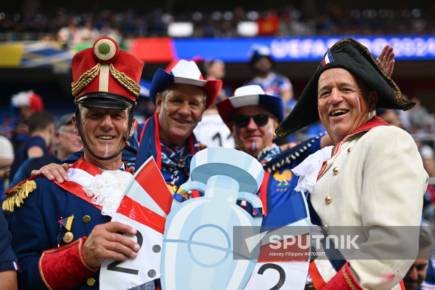 Russia Soccer Euro 2024 Austria - France