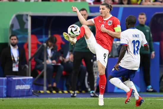 Russia Soccer Euro 2024 Austria - France