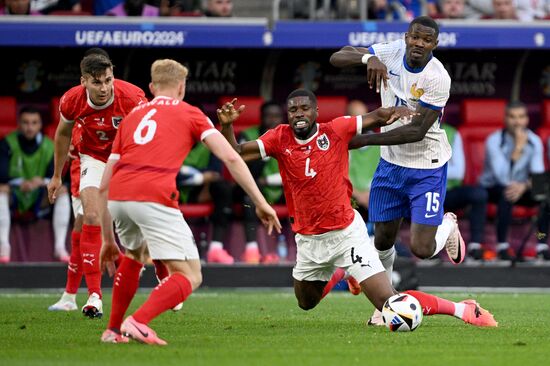 Russia Soccer Euro 2024 Austria - France