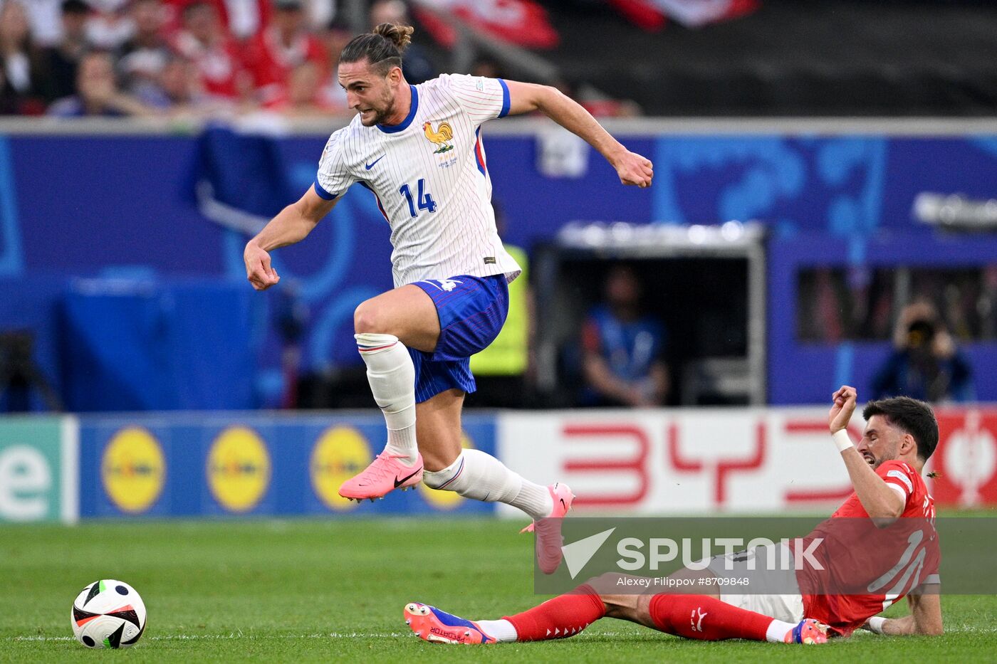 Russia Soccer Euro 2024 Austria - France