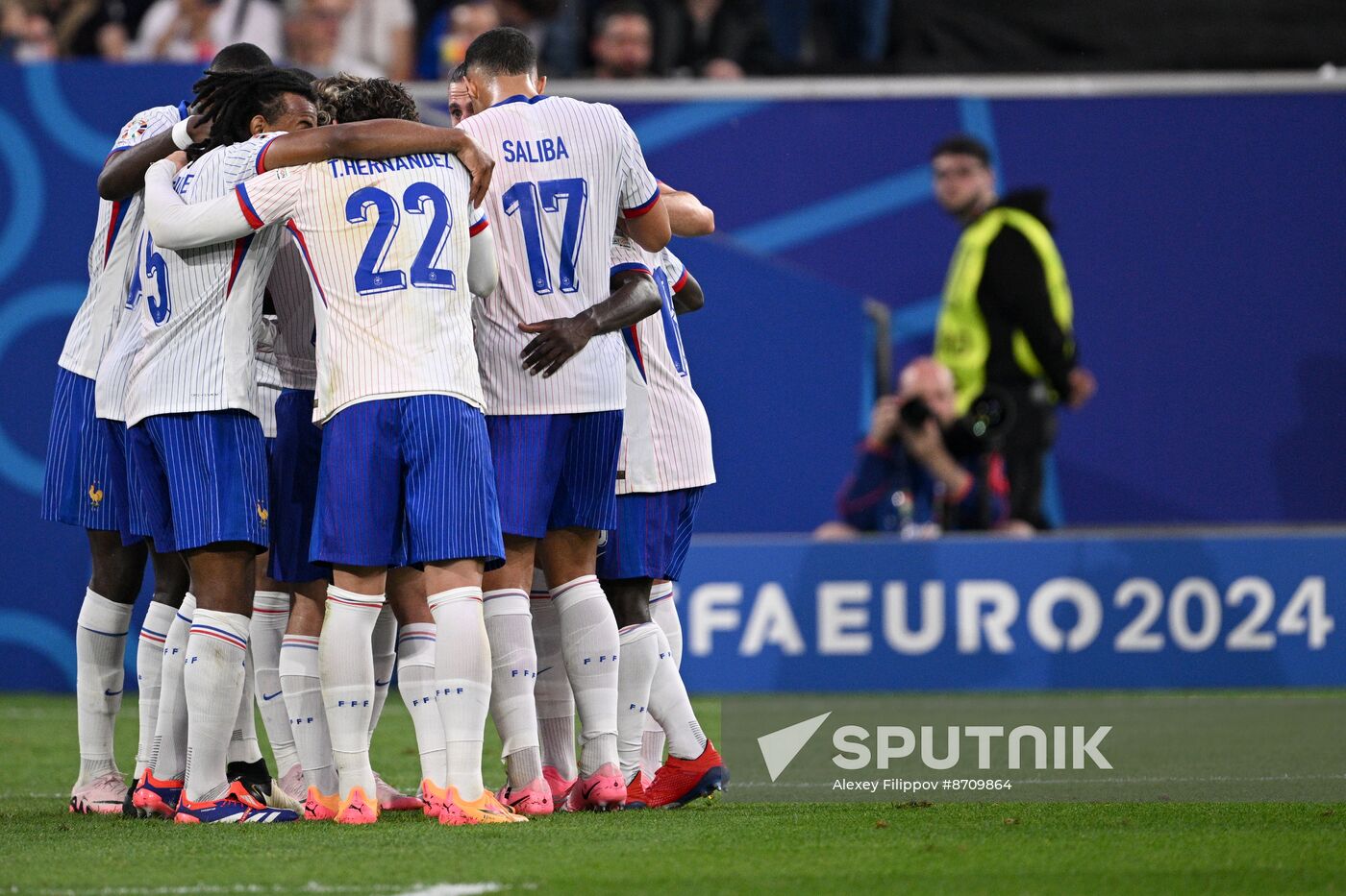 Russia Soccer Euro 2024 Austria - France