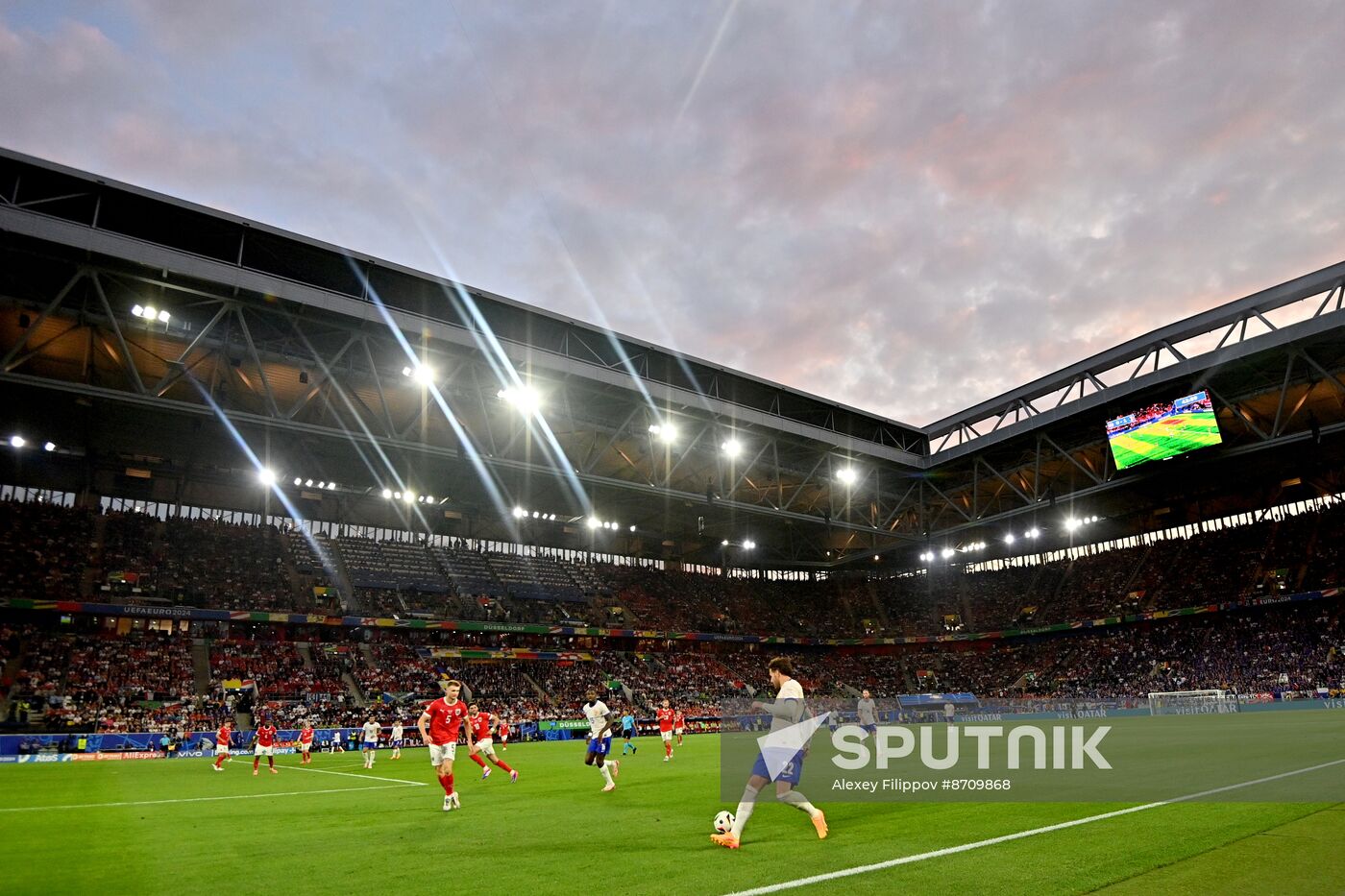 Russia Soccer Euro 2024 Austria - France