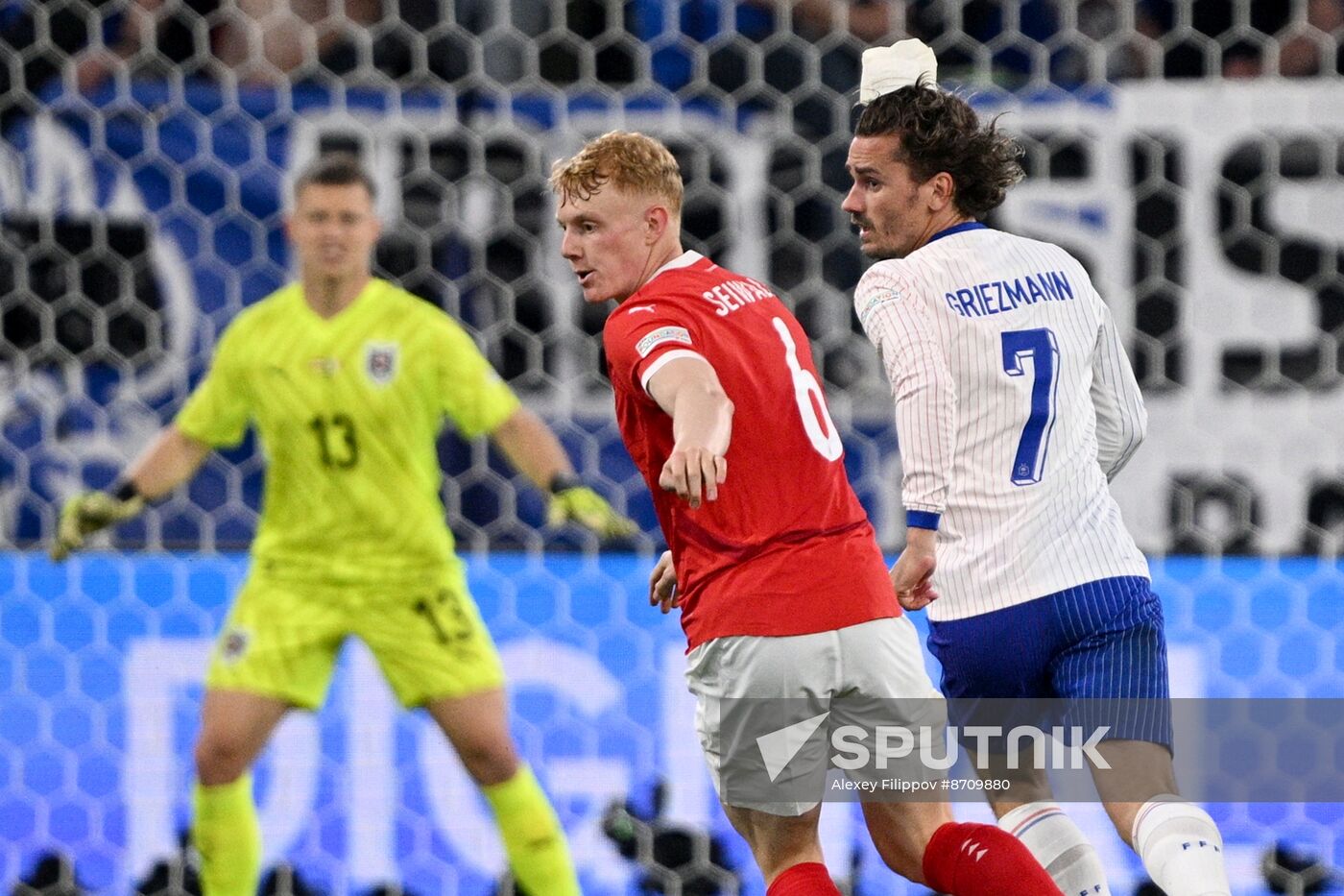 Russia Soccer Euro 2024 Austria - France