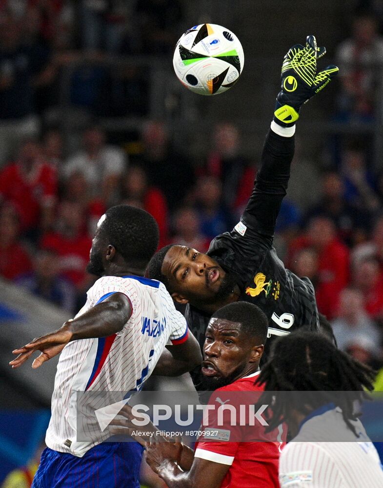 Russia Soccer Euro 2024 Austria - France