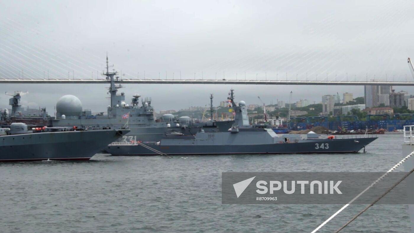 Russia Pacific Fleet Naval Exercises