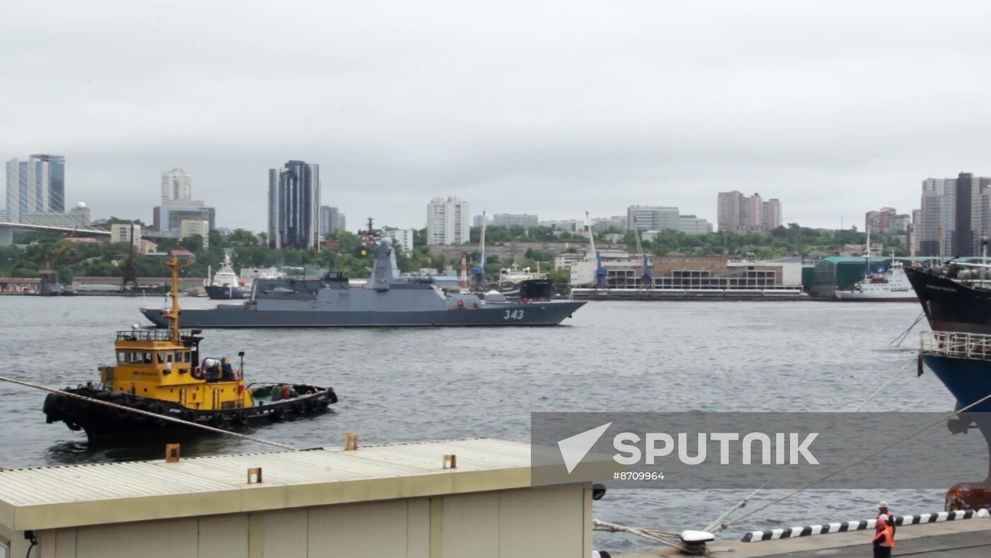 Russia Pacific Fleet Naval Exercises