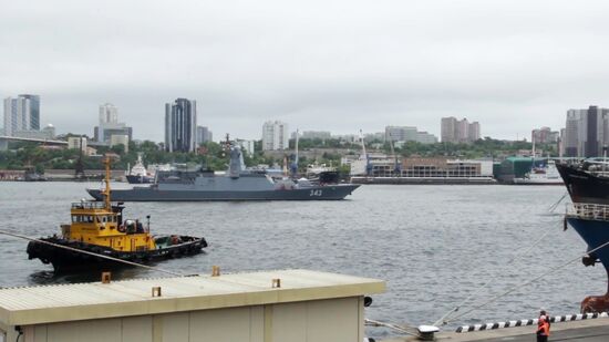 Russia Pacific Fleet Naval Exercises