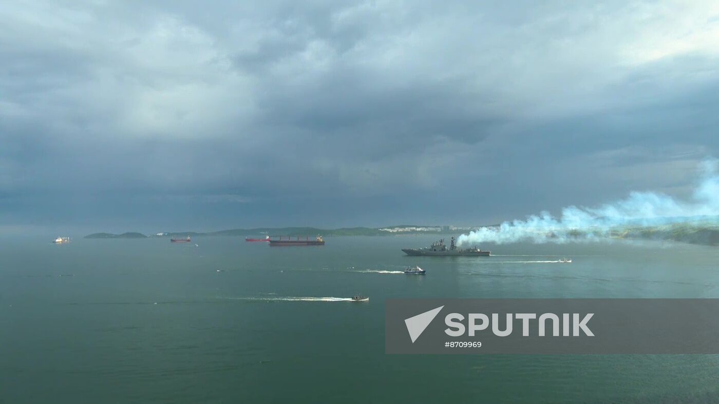 Russia Pacific Fleet Naval Exercises