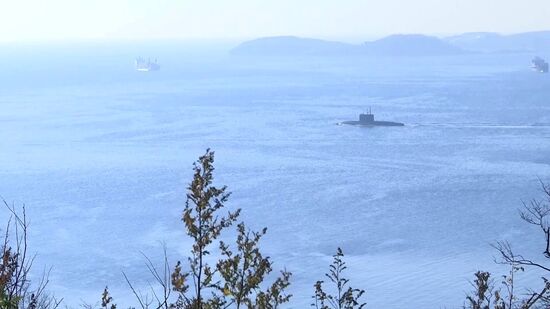 Russia Pacific Fleet Naval Exercises