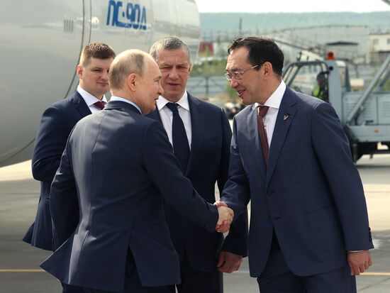Russia Putin Far Eastern Federal District