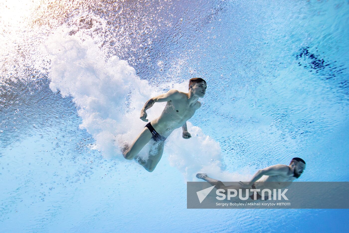 Russia BRICS Sports Games Diving Springboard 3m Synchro